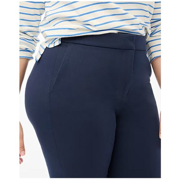 J.crew Factory Kelsey flare pant in Navy BG357 Size 16 $98 - Picture 2 of 10